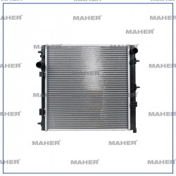 RADYATÖR SU C3 02-09 / 207 06-12 / 1.4 HDI M-T BRAZING