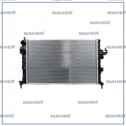 RADYATÖR SU COMBO C 01-06 / CORSA C 00-06 / 1.7 DTI M-T BRAZING