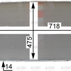 RADYATÖR SU A4 / A5 15= CVNA-CVKB-CYMC-CZHA-CYRC-DBPA-CYRB-DEUB-DEUC-DEUA-DESA-DETA-DFVA 1.4 TFSİ-2.0 TFSİ-2.0 TDİ