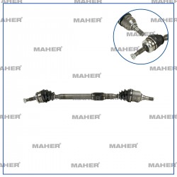 AKS KOMPLE ÖN COROLLA 07-14 BENZİNLİ MANUEL / AURIS 07-13 1.4 D4D DİZEL MANUEL SAĞ 26X20X61.2X943mm