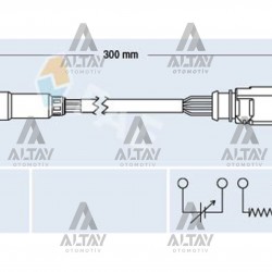 SENSÖR OKSİJEN GOLF6 / JETTA / POLO / İBİZA / FABİA / A1 10= CBZA-CBZB-CBZC 1.2 TSİ ARKA