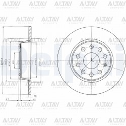 FREN DISKI CADDY / GOLF / JETTA / A3 / LEON 10= / ARKA 272mm (SET) FREN DISKI CADDY / GOLF / JETTA / A3 / LEON 10= / ARKA 272mm (SET)
