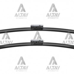 SİLECEK SÜPÜRGESİ TAKIM BORA / GOLF / POLO / CORDOBA / MAZDA 3 MULTICLIP AEROTWIN (530+450mm)