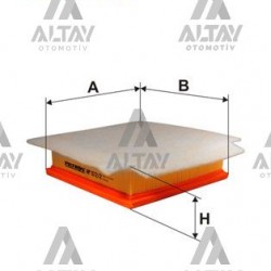 HAVA FİLTRESİ CORSA D Z13DT-A13DTE-A13DTR-Z13DTE-A13DTC