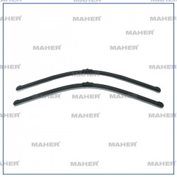 SILECEK SÜPÜRGESI TAKIM TRANSPORTER T5 / CARAVELLA / MULTIVAN 04-12 / MERCEDES C / E (W204 / W212 ) ÇIFT DELIK 24+24 A938S (600mm+600mm)