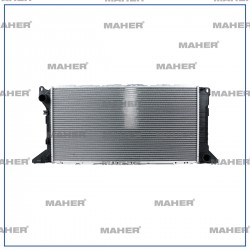 RADYATÖR SU TRANSIT  94-00 / 2.5 TD M-T  UZUN TİP BRAZING 702*358*32