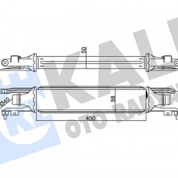 TURBO RADYATÖRÜ (INTERCOOLER) CORSA D 06-14 / 1.3 CDTI 90HP