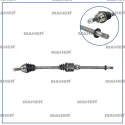 AKS KOMPLE ÖN DOBLO 10= / PRATICO 10= / SAĞ 1.3JTD 970mm