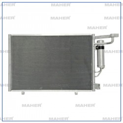 RADYATÖR KLİMA COURIER 14= 1.5TDCI 570X357X16mm BRAZING