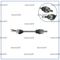 AKS KOMPLE ÖN GETZ 03-11 BENZİNLİ SOL M-T ABSLİ 48 DİŞ 630mm