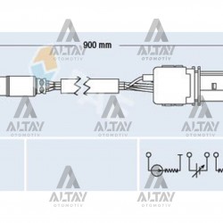 SENSÖR OKSİJEN CORSA C / CORSA D Z13DT-Z13DTH-A13DTC