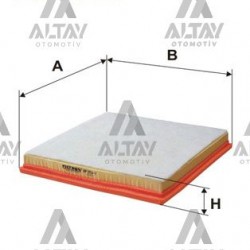 HAVA FİLTRESİ ASTRA J / ZAFİRA C / CRUZE 09= A13DTE-A14NET-B14NET-B16DTL-B16DTH-A16LET-A20DTH 1.3 CDTİ-1.6 CDTİ HAVA FİLTRESİ ASTRA J / ZAFİRA C / CRUZE 09= A13DTE-A14NET-B14NET-B16DTL-B16DTH-A16LET-A20DTH 1.3 CDTİ-1.6 CDTİ