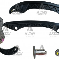 EKSANTRİK ZİNCİR SETİ COROLLA 06= / AURIS 07= 1.6 BENZİNLİ 1ZRFE (6 PARÇA)