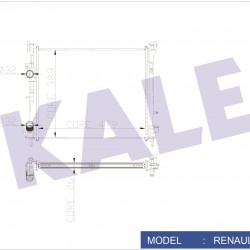 RADYATÖR SU SYMBOL II 08-12 THALIA 1.5 DCI MEKANİK
