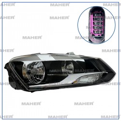 FAR POLO 10-18 H7 KROM SAG