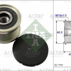 KASNAK ŞARJ DİNAMO MEGANE II-III / LAGUNA II-III / TRAFIC / VIVARO / QASHQAI 1.9DCI-2.0DCI KASNAK ŞARJ DİNAMO MEGANE II-III / LAGUNA II-III / TRAFIC / VIVARO / QASHQAI 1.9DCI-2.0DCI