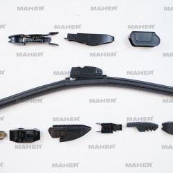 SİLECEK SÜPÜRGESİ TEK TİP ÜNİVERSAL 10 APARATLI 15 MUZ (380mm)