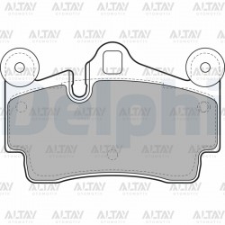 FREN BALATA Q7 06-15 / TOUAREG 02-10 / Q7 06-15 / CAYENNE 02-10 (17 JANT) ARKA FREN BALATA Q7 06-15 / TOUAREG 02-10 / Q7 06-15 / CAYENNE 02-10 (17 JANT) ARKA