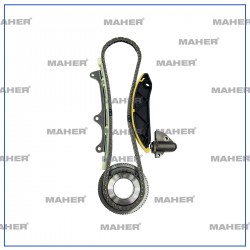 EKSANTRİK ZİNCİR SETİ L-200 15= / FULLBACK 16= /  4N15 (5 PARÇA DİŞLİLİ)