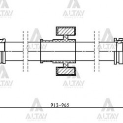 AKS KOMPLE ÖN CIVIC 06-11 FD6 / UZUN A-T SAĞ