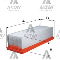 HAVA FİLTRESİ DUSTER / LOGAN / SANDERO 10= 1.5 DCİ HAVA FİLTRESİ DUSTER / LOGAN / SANDERO 10= 1.5 DCİ