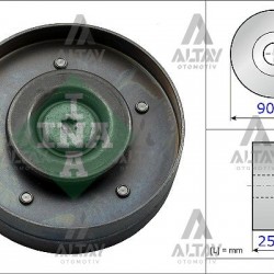 RULMAN V KAYIŞ GERGİ A4 / A5 / Q5 08-12 CPFA-CJKA-CDHA-CDNC 1.8 TFSİ-2.0 TFSİ