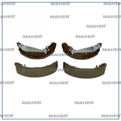 FREN BALATA POLO 14= / POLO 02-09 / POLO 96-99 / CADDY II 96-00 / GOLF III 92-99 LEVYELİ PABUÇ ARKA  200*40