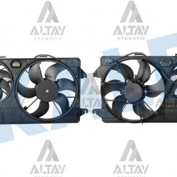 FAN RADYATÖR TRANSIT CONNECT 02-13 / 1.8 TDCI DAVLUMBAZLI (ÇİFT MOTOR)