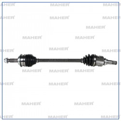 AKS KOMPLE YARIS 20= ÖN SOL MANUEL 1.0 1KRFE 715mm