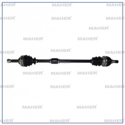 AKS KOMPLE ÖN AVEO 06-11 / KALOS 03-08 / SAĞ 1.2 16V ABSLİ 47 DİŞ M-T 875mm