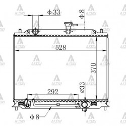 RADYATÖR SU ACCENT 06-11 ERA DİZEL A-T BRAZING