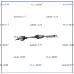 AKS KOMPLE ÖN GRANDE PUNTO EVO 05-12 / PUNTO 12= / SAĞ 1.3JTD 75HP 925mm