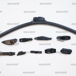 SİLECEK SÜPÜRGESİ TEK TİP ÜNİVERSAL 10 APARATLI 22 MUZ (550mm)