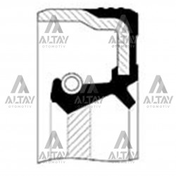 KEÇE KRANK TEMPRA / 131 / KUŞ SERİSİ / CROMA 1.6 / 1.8 / 75 / 90 / 155 / 164 / GTV ÖN (30x43x8) KEÇE KRANK TEMPRA / 131 / KUŞ SERİSİ / CROMA 1.6 / 1.8 / 75 / 90 / 155 / 164 / GTV ÖN (30x43x8)