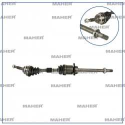 AKS KOMPLE ÖN COROLLA 03-06 / SAĞ DİZEL 917mm