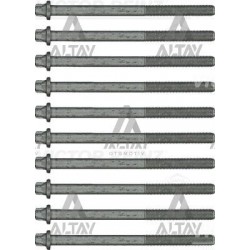 CİVATA SİLİNDİR KAPAK SAPLAMA ASTRA F  91-98 / ASTRA G 98-07 / 1.4-1.6 (X14NZ-C16SE-C14SE) TAKIM