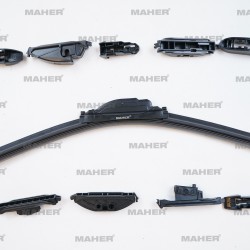 SİLECEK SÜPÜRGESİ TEK TİP ÜNİVERSAL 16 APARATLI 16 MUZ (400mm)