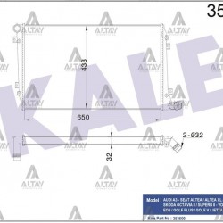 RADYATÖR SU CADDY / OCTAVIA / LEON / GOLF5 / PASSAT 04-10 BLS-BMM 1.9 TDI-2.0 TDI BRAZING RADYATÖR SU CADDY / OCTAVIA / LEON / GOLF5 / PASSAT 04-10 BLS-BMM 1.9 TDI-2.0 TDI BRAZING