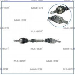 AKS KOMPLE ÖN MEGANE IV 16= / SOL 1.5DCI-1.2TCE-1.3TCE M-T 742mm