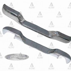TAMPON HILUX ARKA  98-05 KROM ALTI OVAL BAĞLANTI BRAKETLERİYLE SET