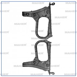 TAMPON BAĞLANTI BRAKETİ A3 13-16 SEDAN ARKA SAĞ
