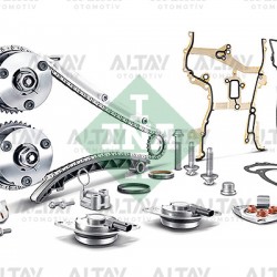 EKSANTRİK ZİNCİR SETİ (DİŞLİLER İÇİNDE) ASTRA J / CORSA D / CORSA E / INSIGNIA A / ADAM / CASCADA / MOKKA / MOKKA X / ZAFIRA C A14XER-B14XER-D14XER-A14XEL-A14NET-B14NET