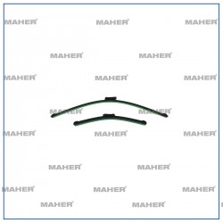 SİLECEK SÜPÜRGESİ TAKIM MOKKA 12= / 500X 14= / IX 20 11-19 / VENGA 10= AEROTWIN A583S (650+340mm)