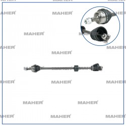 AKS KOMPLE ÖN TEMPRA  92-99 / TIPO 90-00 / SAĞ 1.4-1.6 928mm