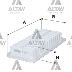 HAVA FİLTRESİ YARIS  99-02 / 10=