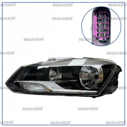 FAR POLO 10-18 H7 KROM SOL