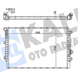 RADYATÖR SU CADDY 15= CUUD-DFSD 2.0 TDİ BRAZING