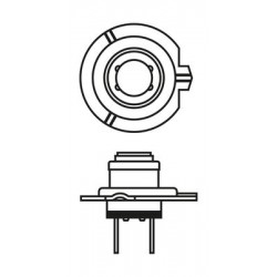 AMPUL - PLUS 90 - 12 V - H7 - 55 W - PX26D