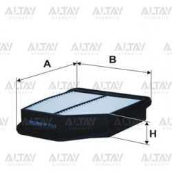 HAVA FİLTRESİ VITARA 09-12 1.9 D-DIS