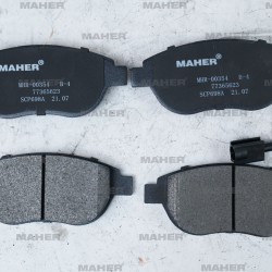 FREN BALATA LINEA 07= / COMBO D 12= / DOBLO 10= / BRAVO II 06= (BÜYÜK TİP TEK FİŞLİ) ÖN 137mm